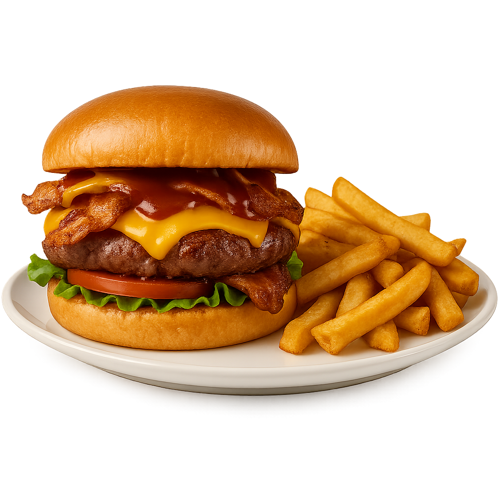 Smokey Bacon BBQ Burger